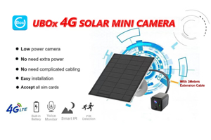 1080P Mini Home <strong>Security</strong> Camera with Night Vision Solar Panel Battery Powered <strong>System</strong> 4G Sim <strong>Motion</strong> Sensor Indoor Human <strong>Detection</strong> - Product Image 4
