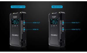 FEELWORLD-sistema de transmisión de vídeo inalámbrico W1000H, 1000FT, 1080P, Dual, HDMI, Full Duplex, transmisión en vivo, todo en uno - Product Image 3