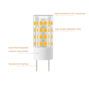 Fabrika kaynağı dekoratif dim G4 G9 LED lamba DOB tabanı G4 85-265V IC avize için LED ampul - Product Image 2