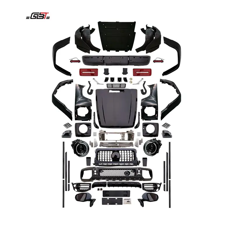 Комплект для переоборудования моделей GBT W464 G63 Mercedes W463 аксессуары для 2008-2017 Mercedes Benz G Class W463 G500