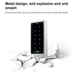 Touch Waterproof Numeric RFID Door <strong>Access</strong> <strong>Control</strong> System Card Reader Luminous <strong>Keyboard</strong> Anti-theft Alarm <strong>Access</strong> <strong>Control</strong>