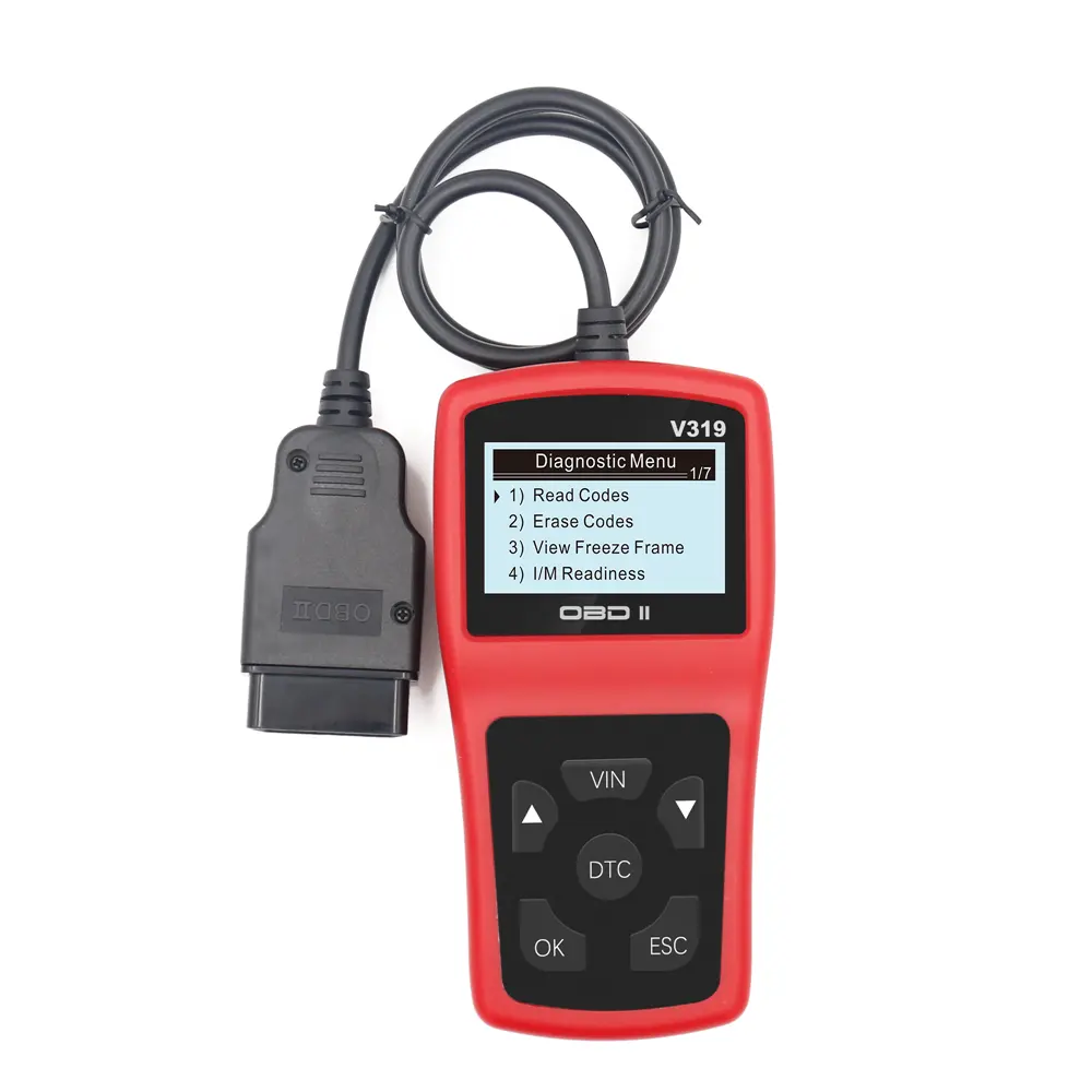 OBD2 Scanner Auto Strumento di Diagnostica Completo OBD 2 Modalità Multi-lingue V319 Auto Lettore di Codice Diagnostico