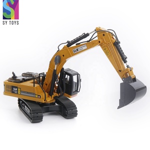 SY oyuncaklar 1:50 ölçekli çok fonksiyonlu alaşım araç oyuncak ekskavatör modelleri çocuk oyuncak tam alaşım ekskavatör statik modeli - Product Image 2