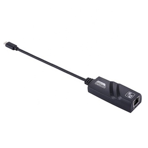 Hoch kompatibler USB 3.1 Typ C-Stecker auf Gigabit RJ45-Ethernet-Netzwerk-LAN-Adapter für Laptops - Product Image 4