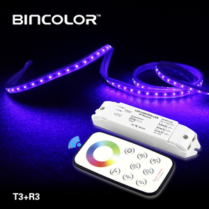 T3+<strong>R3</strong> 433MHZ RF Wireless <strong>Remote</strong> Control 12V 3CH Led RGB <strong>Remote</strong> Control Mini RGB LED Controller - Product Image 2