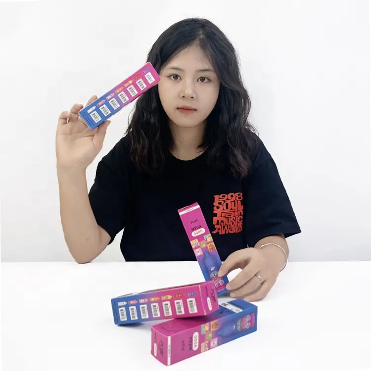 Boîte cosmétique biodégradable rouge à lèvres papier d'emballage boîte cadeau avec logo pour emballage de produits cosmétiques