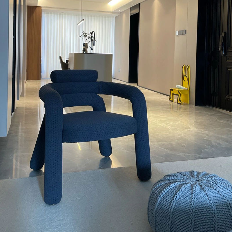 Dark blue teddy velvet