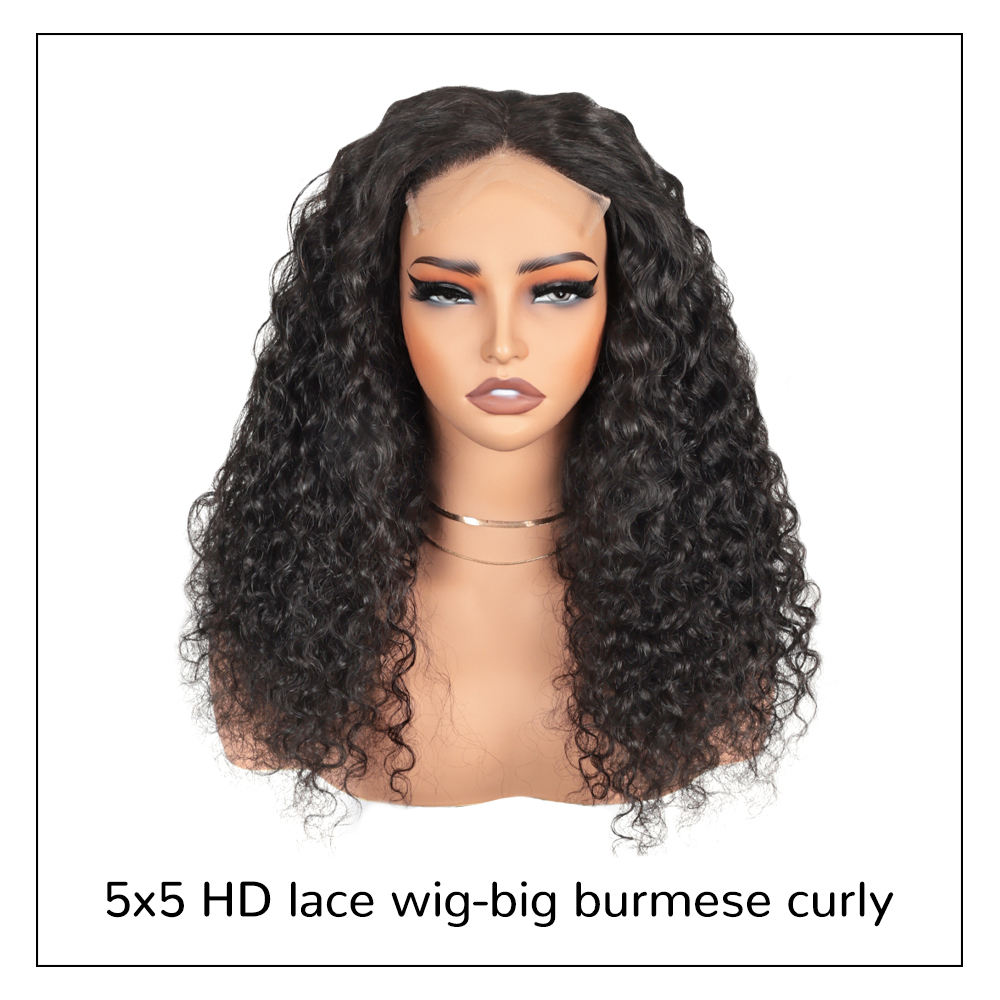 5x5 HD big burmese curly