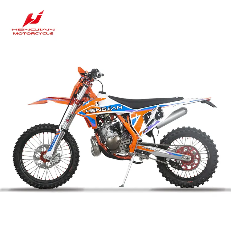 HengJian 2 temps Moto Cross 250CC Motos tout-terrain mMtorcycles Autres motos