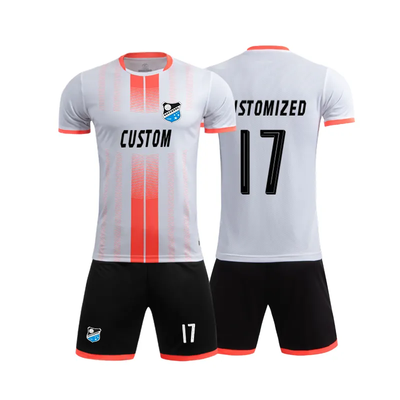 Maillot pour hommes, ensemble d'entraînement au football, Logo personnalisé, vente en gros, usine,