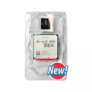 Para AM D R5 4500 3,6 GHz 6-Core 12-Thread CPU Procesador 7NM L3 = 8M 100-000000644 Socket AM4 Nuevo R5 4500 Sin enfriador - Product Image 4