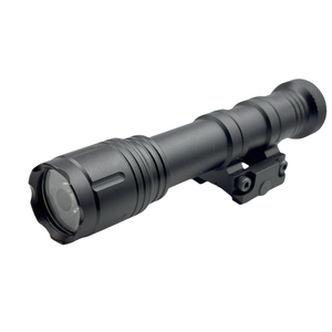 M1200 1200 lümen kompakt ve ultra ışık lensi taktik İzci el feneri, basınç anahtarı ile yüksek performanslı Plug-in PTT - Product Image 1