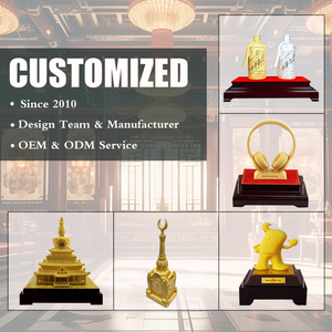 Tùy Chỉnh Đồ Trang Trí Vàng Trang Trí Nội Thất Chiến Tranh Chiến Ngựa Bức Tượng Tượng Vàng Điêu Khắc 12 Động Vật Mười Hai Trung Quốc Hoàng Đạo Ngựa - Product Image 3