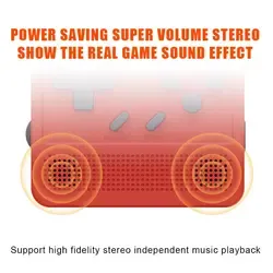 POWKIDDY elde kullanılır oyun konsolu Video oyunu 3 inç IPS ekran çevirme çift açık sistem Retro konsol 16 simülatörleri - Product Image 3