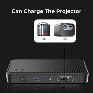 Vendita calda 40000mah caricabatterie universale da viaggio veloce di alta qualità leggero USB ingresso portatile multifunzione banca di ricarica