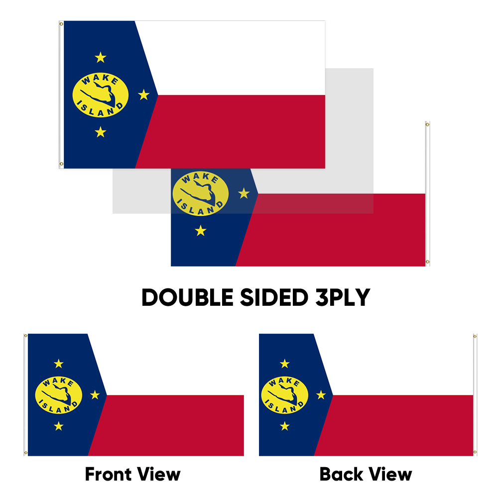 Bandera de la Isla Wake
