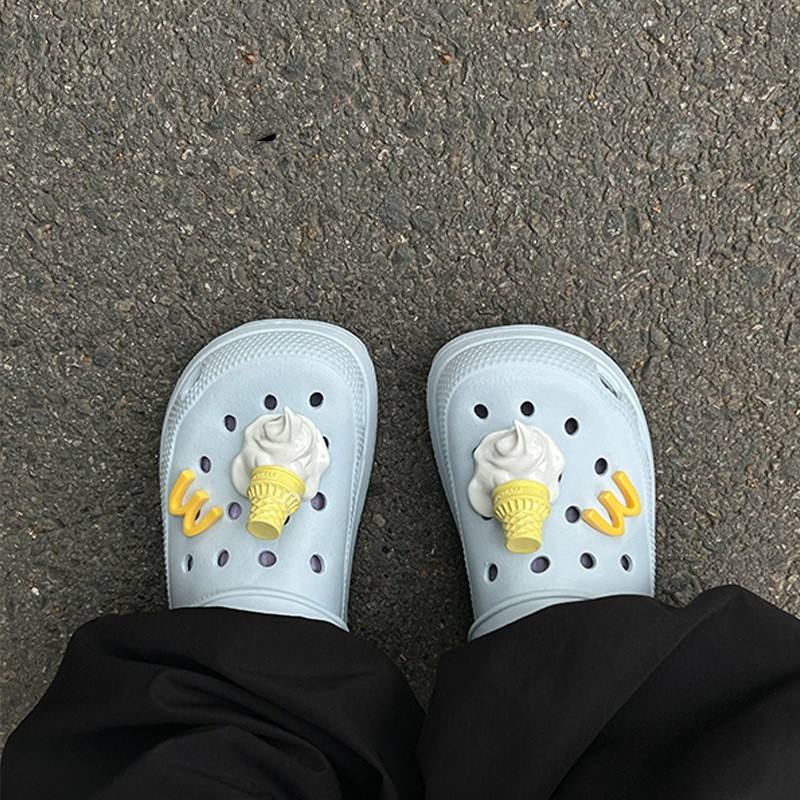 Flor de zapato de helado Mai (4 piezas)