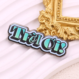 Özel baskı pimleri Metal logo rozetleri özel iğneler Metal logo rozetleri özel amblemler ve rozetler - Product Image 1