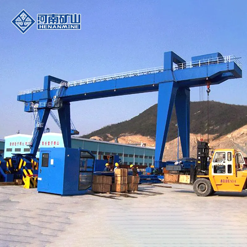 중국 공장 160 톤 프레임 크레인 A6 형 이중 빔 100 톤 200 톤 갠트리 크레인 무거운화물 리프팅