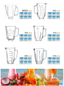 เครื่องปั่นผสมอาหาร1.5L Oster พร้อมแหล่งพลังงานไฟฟ้าสำหรับเปลี่ยนโหลแก้วเครื่องผสมอาหารเครื่องคั้นน้ำผลไม้รุ่น G106 - Product Image 6
