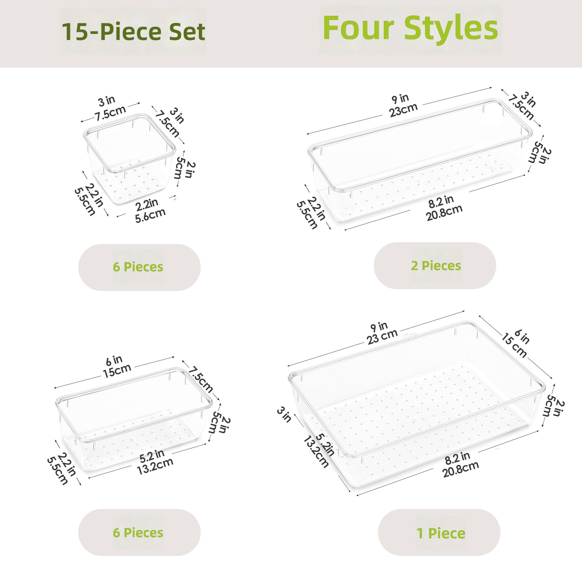 15 pcs