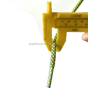 批发圆形涤纶夜光鞋花边绳夜光深色反光鞋带绳供跑步者使用 - Product Image 3