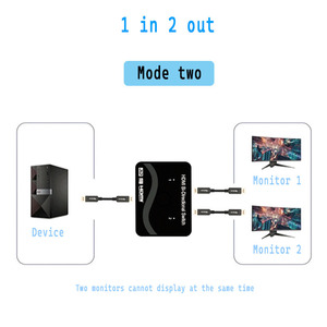 Original OEM Factory <strong>2</strong> Ports <strong>2</strong> in <strong>1</strong> Out 4K Bidirectional for HDMI <strong>Splitter</strong> 2x1 4K60Hz Bi-Directional <strong>Switcher</strong> HDMI Switch