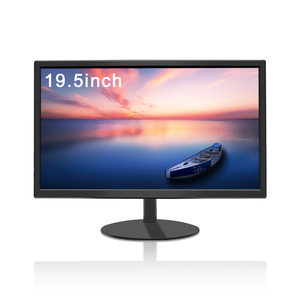 Cheap Straight Panel <strong>Display</strong> Screen 19.5 Inch <strong>Computer</strong> <strong>Display</strong> 1600*900 NTSC 12V/2.5A 75HZ Monitor VGA DC For Security <strong>System</strong> - Product Image 1