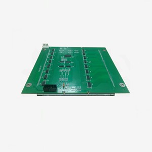 Display A CRISTALLI LIQUIDI per distributore di carburante 664 tipo 7 segmento custom design A CRISTALLI LIQUIDI modulo 10 pin interfaccia seriale monocolor display LCD - Product Image 5