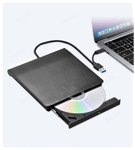 光盘刻录机光盘驱动器USB外部DVD rw播放器读卡器驱动器兼容桌面视窗、Linux和苹果 - Product Image 4