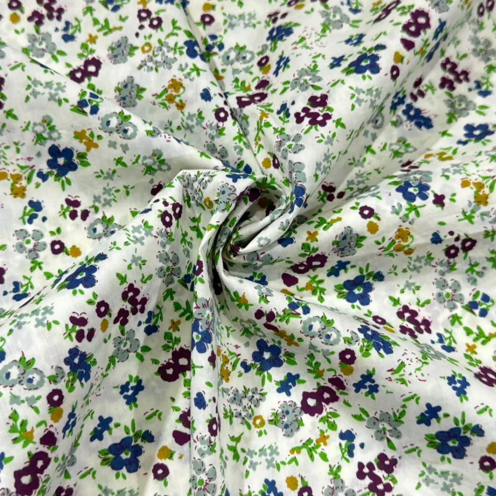 Sıcak satış yeni pamuklu Poplin kumaş kadın giyim t-shirt çanta elbiseler için penye iplik tipi pantolon ev tekstili afrika