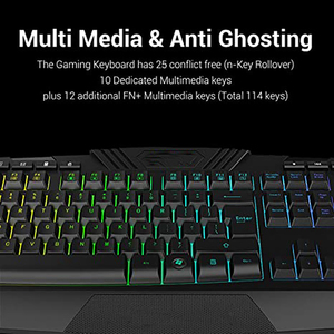 2025 Hot RGB Backlit, <strong>Programmable</strong>, Computer-illuminated Multimedia Keys Switch Gamer Mechanical Gaming <strong>Keyboard</strong> - Product Image 5