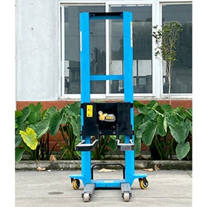 Carretilla elevadora hidráulica de elevación y manejo semieléctrica de carga y descarga automática de 1 tonelada - Product Image 5