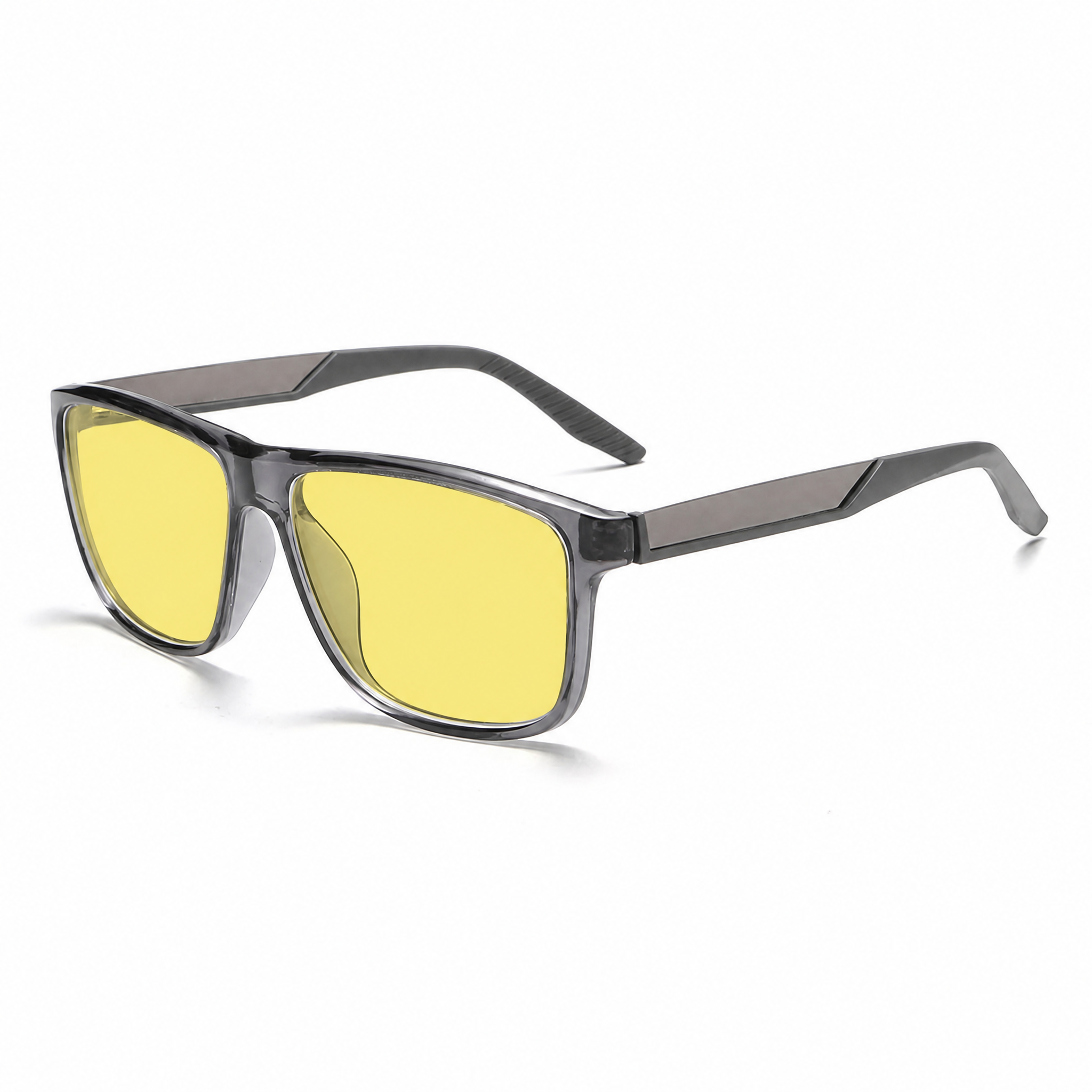 Transparent grey-Yellow