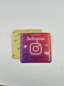 Autocollant époxy personnalisé de la collection <span class=keywords><strong>Google</strong></span> Review NFC avec code QR Bureau étanche NFC <span class=keywords><strong>Google</strong></span> Review Tag - Product Image 3