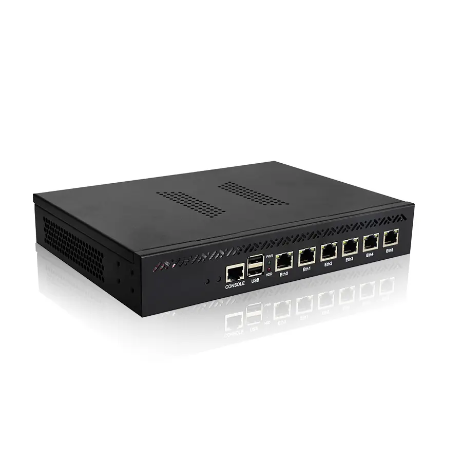 J4125 4 Lan Home Smb Network Firewall Pfsense Aes-Ni Router Mi Internet Wi-Fi Módem Tarjeta Sim 3G/4G Firewall