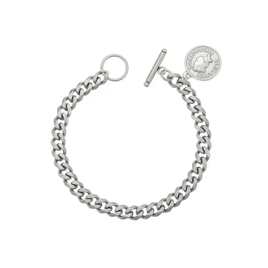 YXbracelet-261xuping Rhodium plated Stainless Steel Jewelry man bracelet