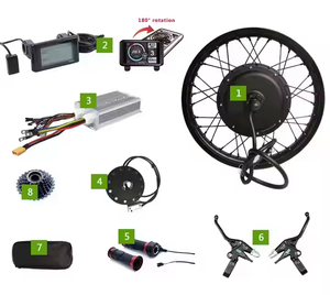 Kit motore da 16-28 pollici ad alta velocità Kit E-bike 48V 1000W con <span class=keywords><strong>Controller</strong></span> intelligente 26A <span class=keywords><strong>Display</strong></span> <span class=keywords><strong>LCD</strong></span> colorato Kit di E-bike opzionali