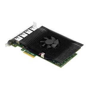 Scheda di rete HICOMDATA PCIEx4 5G 4 porte per fotocamera industriale scheda di acquisizione Video con porte POE