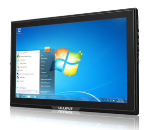 Lilliput FA1014-NP/C/T 10.1工业全高清电容式触摸显示器，带hdmi VGA输入内置扬声器，用于广告 - Product Image 1