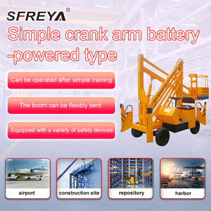 SFREYA S3521 Simple Crank Arm Battery-powered Type Vehicle-mounted Elevating <strong>Platform</strong> Mobile <strong>Loading</strong> and <strong>Unloading</strong> Lifting - Product Image 6