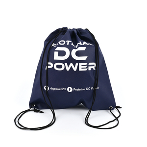 Logotipo personalizado Sublimación Bolsa promocional con cordón Reutilizable No tejido Tienda y mercado Mochila Dibujar bolsas de cuerda - Product Image 3