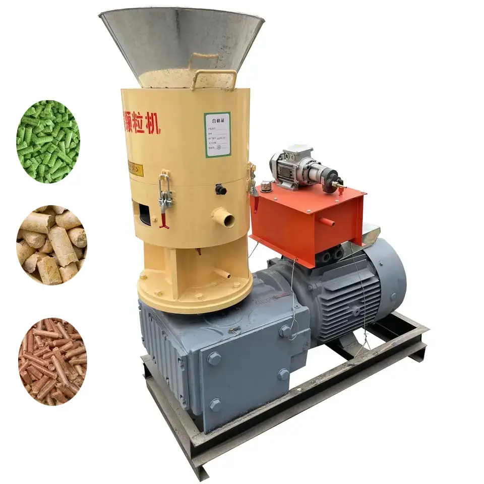 Wood Pellet Making Machine/Biomassa Wood Pellet Mill Machine/Ring Die Wood Chips Pellet Machine Para Venda