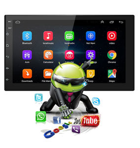 Car Navigation <strong>System</strong> with Live Traffic Updates <strong>Android</strong> Auto Compatible Offline Maps &amp; Voice Control - Product Image 1