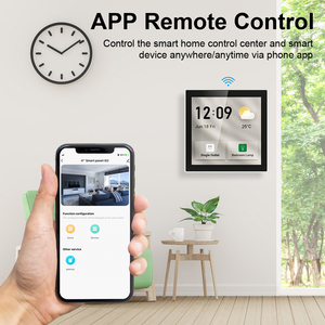 2025 Hot 4'' EU Tuya Zigbee Gateway Smart <strong>Home</strong> Switch Panel Smart <strong>Home</strong> <strong>Automation</strong> Control <strong>System</strong> for Remote Control Tuya Devices - Product Image 4