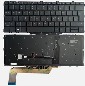 惠普EliteBook x360 1030 G2美国英国背光键盘1030 G3 1030 G4新笔记本键盘更换 - Product Image 3