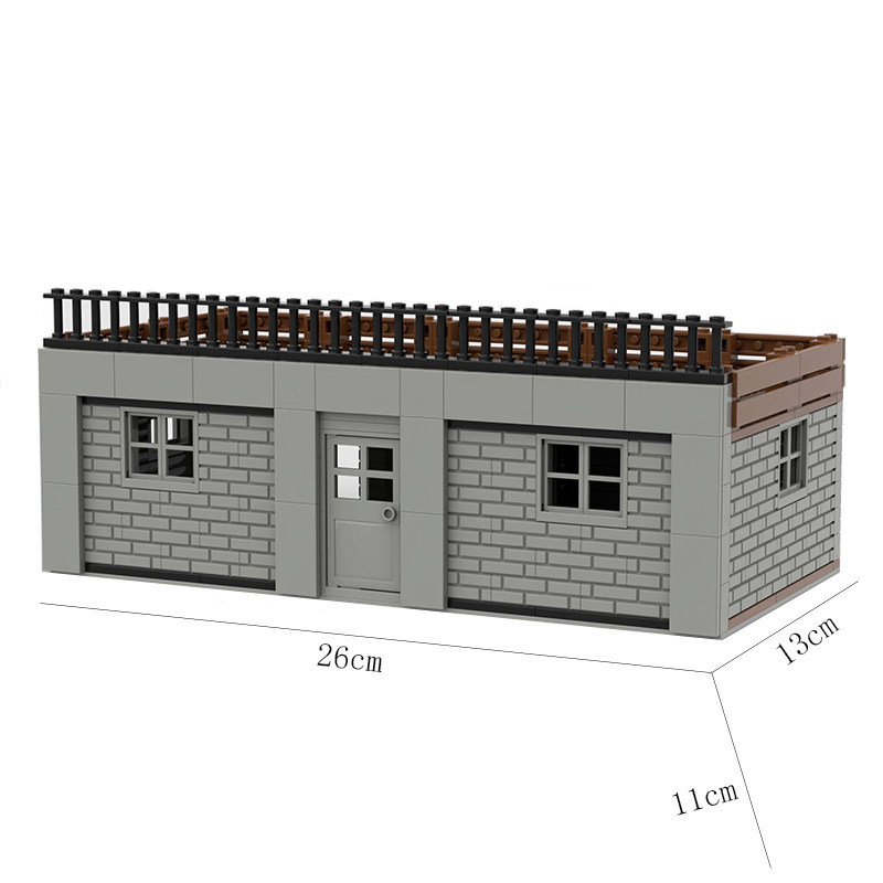 Open building-348 pcs