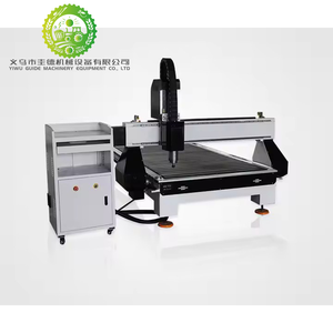 เครื่องแกะสลักเราเตอร์ CNC แบบครบชุดคุณสมบัติของเครื่องกัดไม้งานไม้โดยใช้มอเตอร์ซินเทคสำหรับสตูดิโอ CNC - Product Image 1