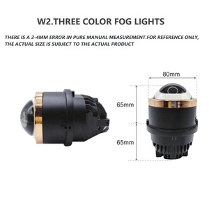 High End 3 นิ้ว H11 LED โปรเจคเตอร์เลนส์ Bi xenon โปรเจคเตอร์สําหรับไฟตัดหมอกด้านหน้ารถ - Product Image 4