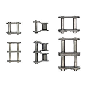 Çeşitli boyutlarda tam ve yarım toka zincir eklem 05 06B 08B 10B 12B 16B 20B 24B 32B 40B zincirler - Product Image 2